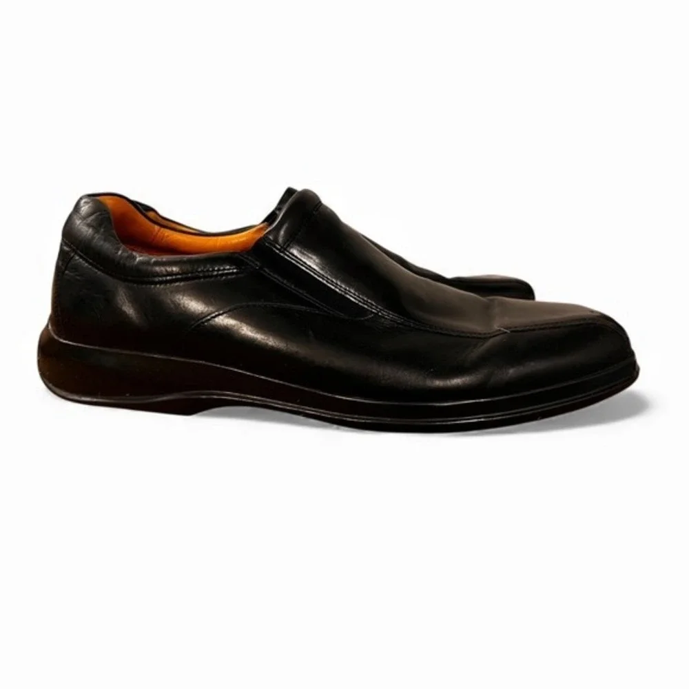 Cole Haan NikeAir Mens‎ Black Leather Slip On Loafer Dress Shoes Size 11 Comfort